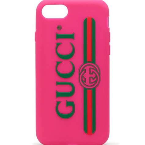 Gucci Rubber Iphone 7 Case With Logo 